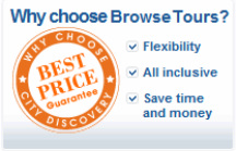 Advantages of booking tours on BrowseTours.com